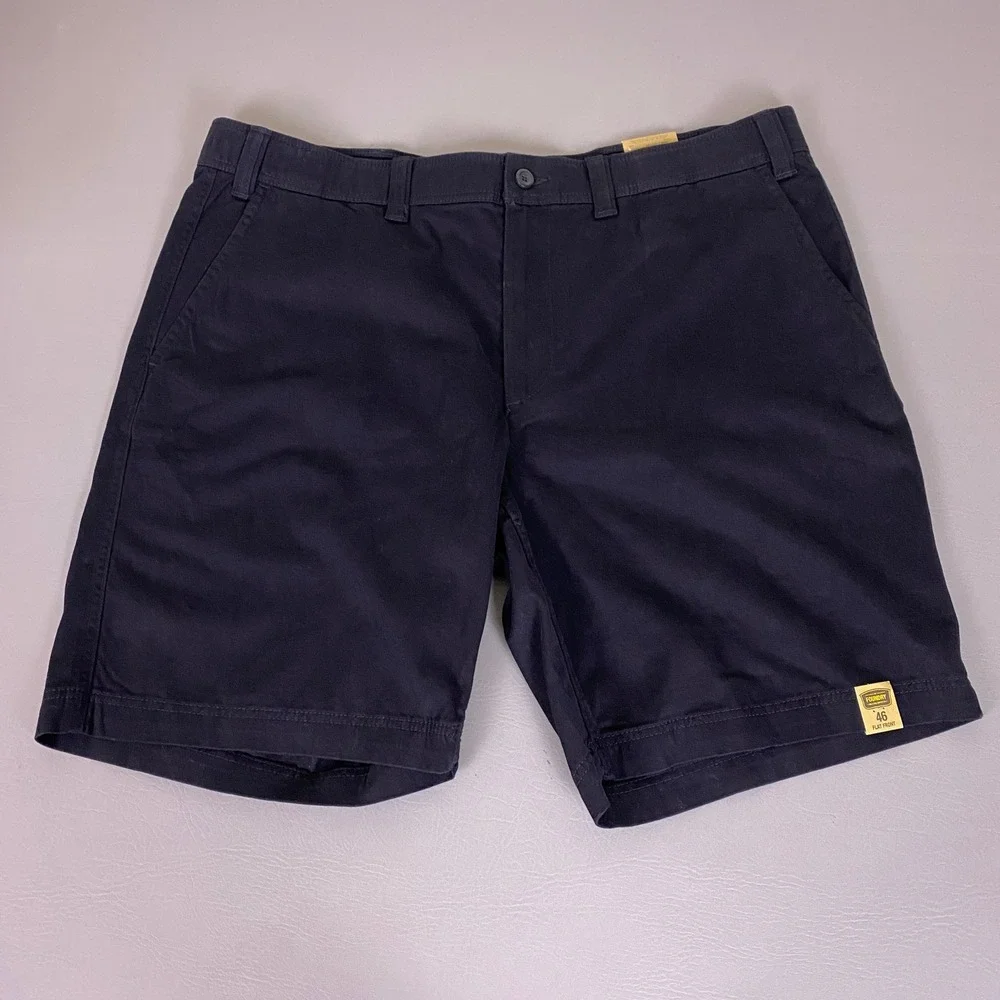 The Foundry Supply Co Shorts Men's Size 46 Black Comfort‎ Stretch Flat Front NWT